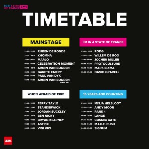 ASOTFestNL Timetable