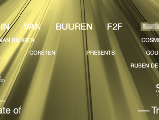 Official lineup poster for A State of Trance Vietnam 2026 25th Anniversary in Ho Chi Minh City, featuring Armin van Buuren, Ferry Corsten, Gouryella, and a F2F Mystery Act.