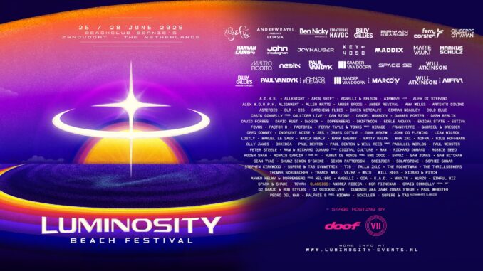 Luminosity Beach Festival 2026