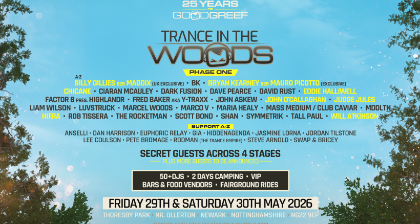 Trance in the Woods 2026