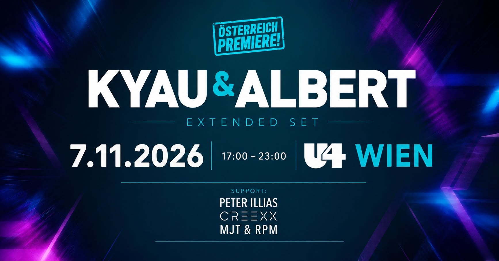 07.11.2026 Kyau & Albert U4 Vienna